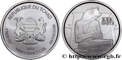 ARGENT – TCHAD - 1000 FRANCS - 1 Oz - 31,10 GR ARGENT FIN