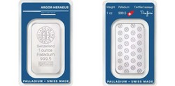 PALLADIUM - 1 Oz - 31,10 GR PALLADIUM FIN