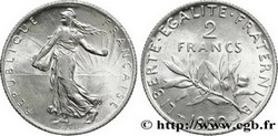 ARGENT – FRANCE - 2 FRANCS SEMEUSE - 8,35 GR ARGENT FIN